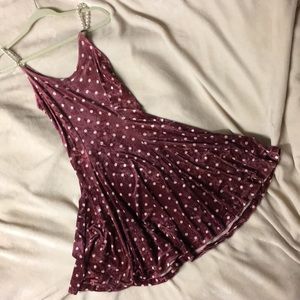 Velvet PolkaDot Dress!